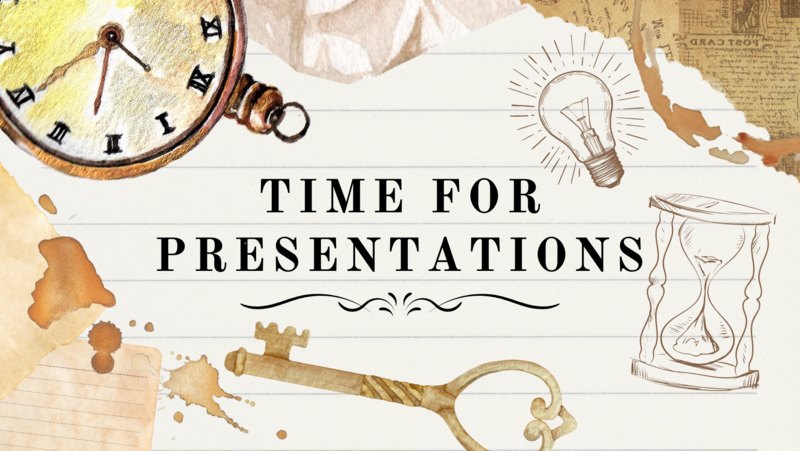 Changes to the time given for presentations and discussions